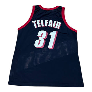 Portland Trailblazers Sebastian Telfair Jersey sz 44