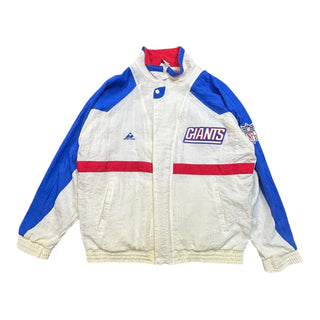 90s NY Giants Windbreaker Jacket size Large
