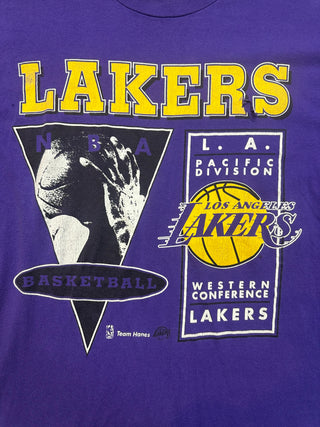 90s Lakers Pacific Division Tshirt size L