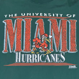 90s Hurricanes Double Collar Tshirt size M