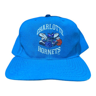 Charolotte Hornets Plain Logo Back Text Snapback