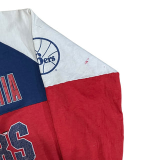 Philadelphia 76ers Colorblock Crewneck sz L (DP)