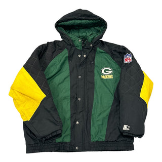 Green Packers Starter Heavyweight Jacket size 2X