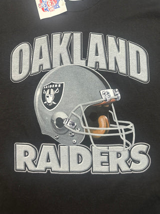 Oakland Raiders Helmet Tshirt size L