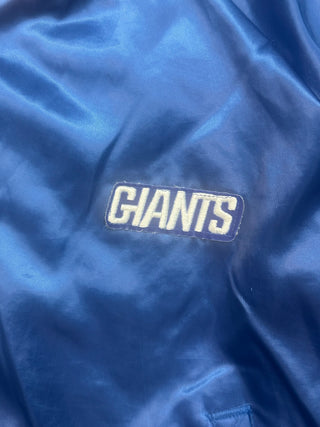 80s NY Giants Satin Jacket size Large