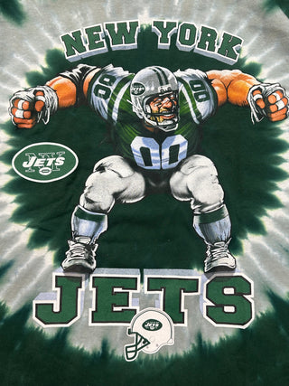 Jets Tie Dye Tshirt size L