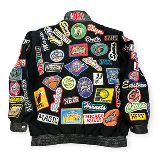 Jeff Hamilton NBA Patched Jacket size 4XL