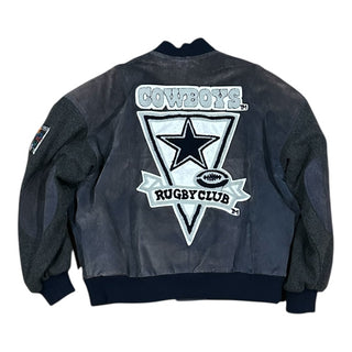 Dallas Cowboys Rugby Club Suede Jacket size L