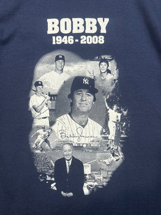 Yankees Bobby Mercer Celebration of life Tshirt size Small