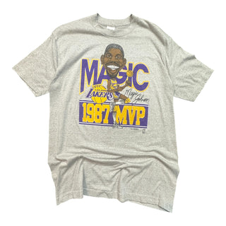 1987 Magic Johnson MVP Tshirt size Small