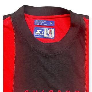 90s Bulls Bubble Colorblock Tshirt size M