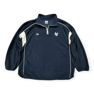 Yankees Adidas Half Zip Fleece size 2XL