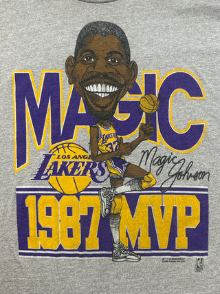 1987 Magic Johnson MVP Tshirt size Small