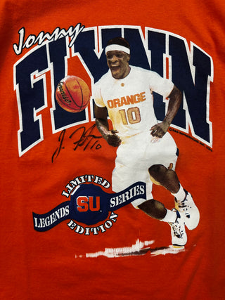Syracuse Jonny Flynn Signed Tshirt size L