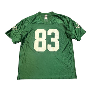 Jets Santana Moss Signed Jersey size XL