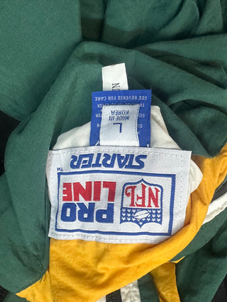 90s Green Bay Packers Reversible Windbreaker size L