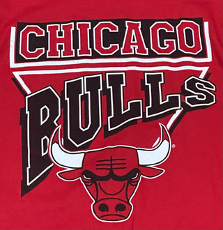 Chicago Bulls Triangle Logo Tshirt Sz XL