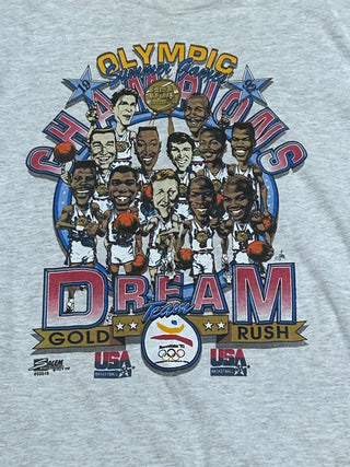 1992 Dream Team Caricature Tshirt Sz L