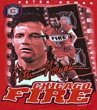 Chicago Fire Peter Nowak Player Tshirt Sz L