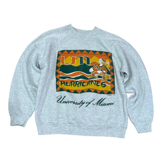 90s University of Miami Crewneck size M