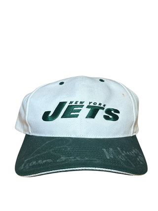 New York Jets Dad Hat autographed