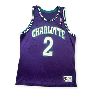 90s Hornets LJ Jersey size 48/XL
