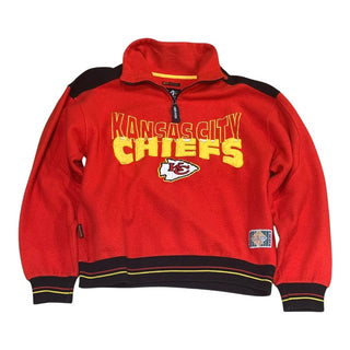Kansas City Chiefs 1/4 Zip Sweater Sz M