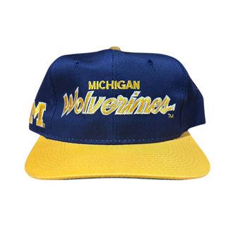 Michigan Wolverines Script SnapBack