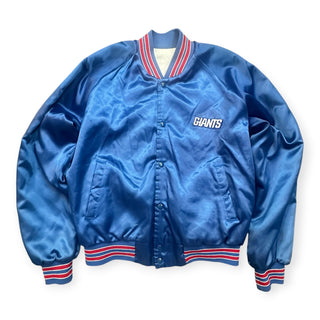 80s NY Giants Satin Jacket size Large