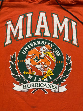 Miami Hurricanes Hoodie Tshirt size XL