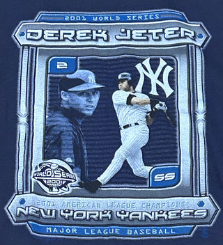 2001 World Series Derek Jeter Tshirt