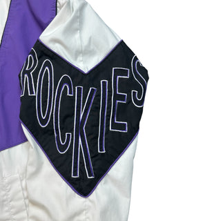 90s Colorado Rockies Track Jacket size Large