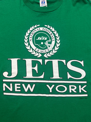 1990 NY Jets Logo 7 Tshirt size XL