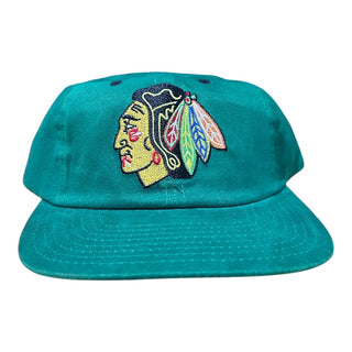 Chicago Blackhawks Plain Logo Dad Hat