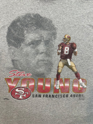 90s Steve Young QB Tshirt size L