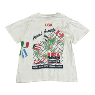 1992 USA Basketball Aerial Assault Wraparound Tshirt Sz XL (180)