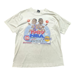 1989 NBA Finals Dumars Johnson Tshirt size XL