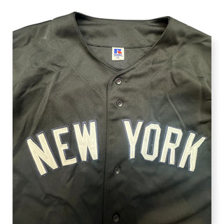 Yankees Black Blank Jersey size 2X