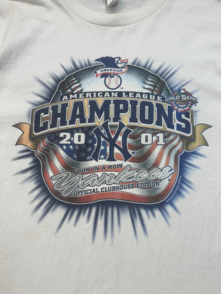 2001 Yankees ALCS Tshirt size
