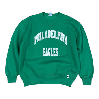 80s Philadelphia Eagles Kelly Green Crewneck size XL