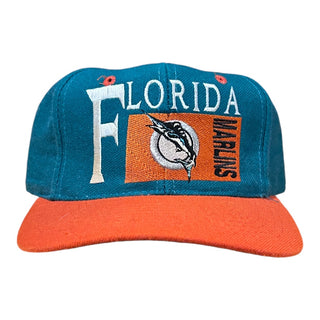 Florida Marlins Big F Logo Snapback