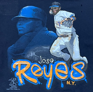 NY METS JOSE REYES TSHIRT SZ L