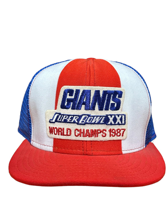 Giants 1987 World Champs SnapBack