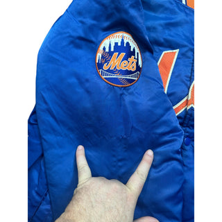 90s Mets Starter Dugout Jacket size XL (Fits 2X)