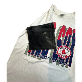 1994 Red Sox Color Block Tshirt size L