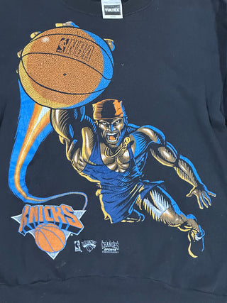 1993 Knicks Slamma Jamma Crewneck size L