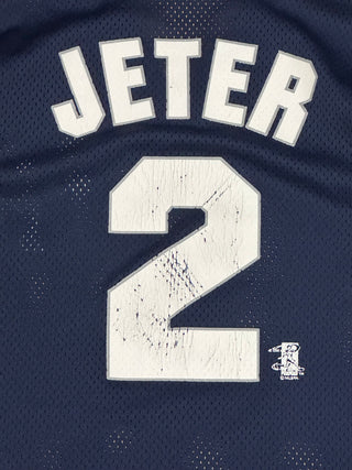 1998 New York Yankees Derek Jeter World Series Batting Practice Jersey sz M
