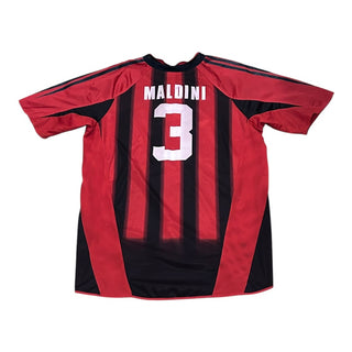 2004 AC Milan Paolo Maldini Jersey sz XL