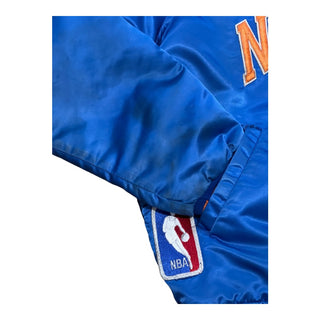 NY KNICKS SATIN STARTER JACKET SZ L