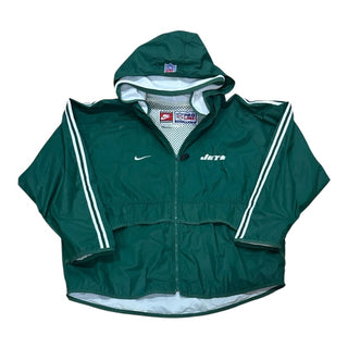 90s Jets Nike Raincoat Jacket size XL